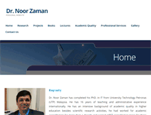 Tablet Screenshot of noorzaman.com